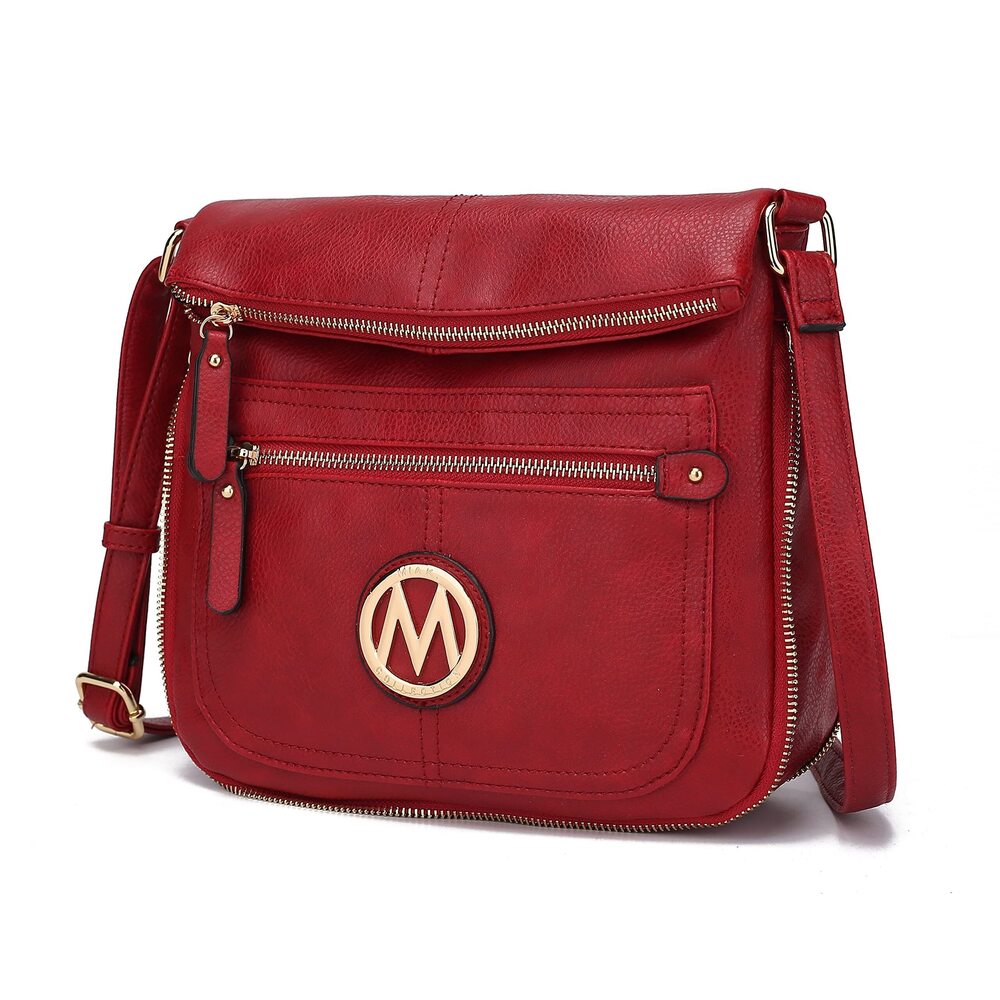 4854 Crossbody Bag , Vegan Leather Messenger Purse – Designer Pocketbook